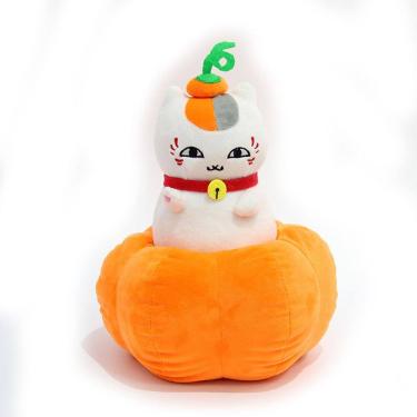 Imagem de Boneca de brinquedo de pelúcia, abóbora de Halloween, 20 cm de altura