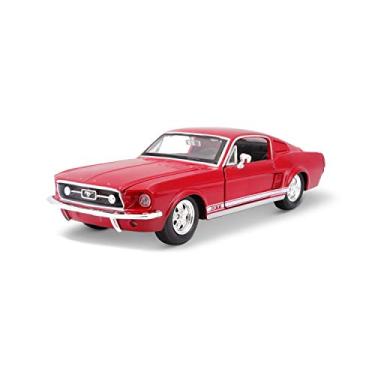 Imagem de Miniatura 1967 Ford Mustang GT 1:24 Maisto Vermelho
