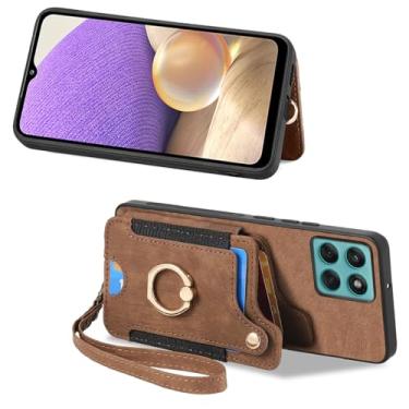 Imagem de Asuwish Capa de telefone compatível com Moto Edge 60 Fusion FGDGNK EUA marrom