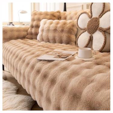 Imagem de SPXMQSS Capa de sofá para secional, capas de assento de sofá, universais antiderrapantes de canto, capas de sofá em formato de L, capas de almofada de sofá para sala de estar 70 x 70 cm