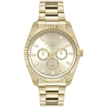 Imagem de Relógio Technos Masculino Riviera Dourado - 6P79BT/1D 6P79BT/1D-Unissex