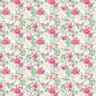 Imagem de Papel De Parede Rosas Vermelhas Adesivo Sala E Quarto Casal