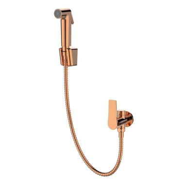 Imagem de Ducha Higienica Registro e Derivacao Dax Mendoza Rose Gold Dax-1984-mz-rg