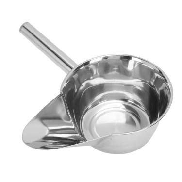 Imagem de HEEPDD Colher de Batata Frita de Aço Inoxidável, Colheres de Sorvete, Bico de Pato, Colher de Sorvete para Cozinha Profissional, Serviço de Alimentação, de Chips Multifuncional para Restaurantes