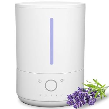 Imagem de Umidificador de Ar, Difusor de Ambiente, Umidificador e Aromatizador de Ar, Capacidade de 4 Litros, Branco