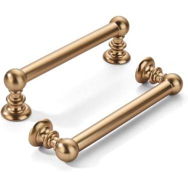 Imagem de khtumeware Pacote com 2 peças de 152 mm (152 mm) para armário de cozinha sólido resistente para gavetas, penteadeira, alça de banheiro