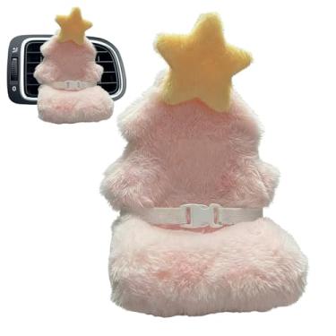 Imagem de Clipes de ventilação de , acessórios interiores automotivos de pelúcia | Árvore de Natal boneca sofá clipes de ventilação | para motorista, mulheres, homens, colecionadores, família, amigos
