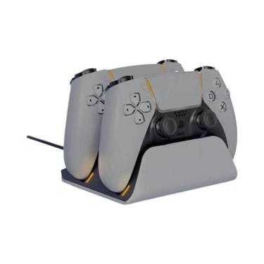 Imagem de Estação De Carregamento Rápido Para Controle Sem Fio PS5 Acessórios Pl
