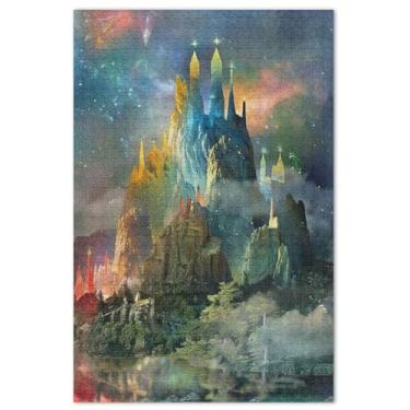 Imagem de Fairyland Jewel Mountain Adultos Quebra-cabeça de 1000 peças Engraçado Quebra-cabeça Presentes Prime Puzzles Toy Game Arte