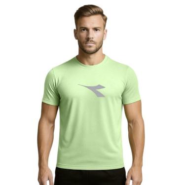 Imagem de Camiseta Diadora Big Logo Masculina - Verde XGG-Masculino