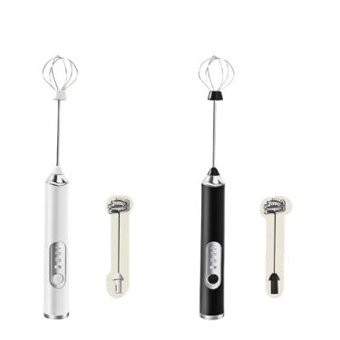 Imagem de Batedor Misturador Mixer Elétrico para Bebidas Leite Café Clara de Ovos 2 em 1 Utensílios de Cozinha (Aleatório)