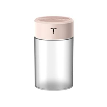 Imagem de ZJchao Mini Umidificador de Carro, Névoa Fina, Funcionamento Silencioso Com Grande Capacidade de 220ml, para Quarto de Escritório Doméstico (dabai-rosa USB)