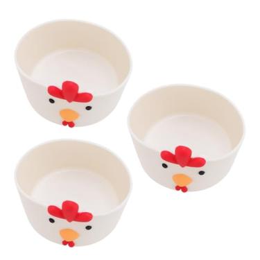 Imagem de Fabater Capa Inferior Antiderrapante de Manga de Copo de Frango de Desenho Animado de Silicone para Garrafas e Copos, Conjunto de 3, Bota de Silicone Protetora Antiderrapante Portátil para Crianças,