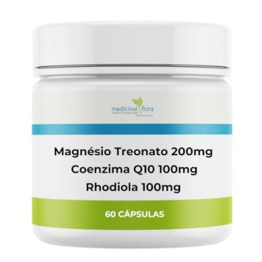 Imagem de Magnésio Treonato + Coenzima Q10 + Rhodiola Rosea - 60 Doses