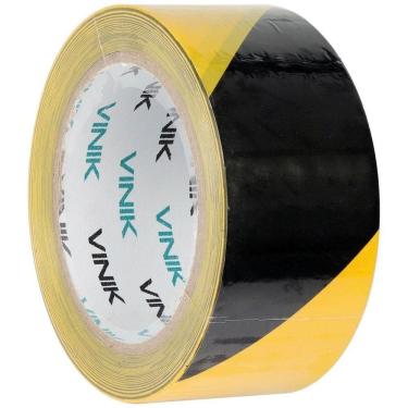 Imagem de Fita Demarcação Solo Zebrada 48mm X30m