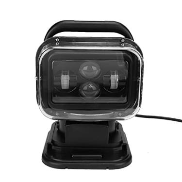 Imagem de Mingzhe Luz de Busca LED de 60 W para Barcos, Base Magnética à Prova D'água Com Controle Remoto, ótimo Efeito de Iluminação para Exteriores, Com Partículas Antiderrapantes de Borracha