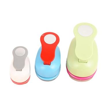 Imagem de UGPLM Conjunto de 3 Perfuradores de Papel Circulares Multiuso para Álbuns de Fotos, Cartões de Aniversário e Materiais de Escritório, 16 Mm 25 Mm 38 Mm