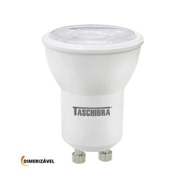 Imagem de Lâmpada Led Mini Dicroica Mr11 TDL 3,5W Dimerizável Taschibra, 4000K -