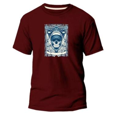 Imagem de Camiseta Basica Algodão Premium Estampa Digital Bandana DTF - Pavesi, 