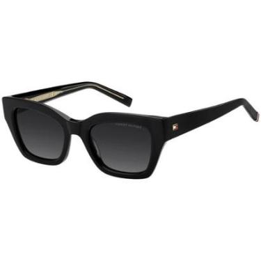 Imagem de Óculos de Sol Tommy Hilfiger Th 2264/S 807 - Preto 51-Feminino