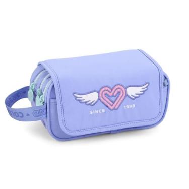 Imagem de Estojo Triplo Juvenil Feminino ColorUp - Seanite, Lilas