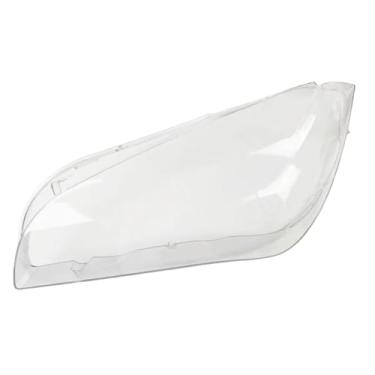 Imagem de Compatível com bmw x1 e84 2010 2011 2012 2013 2014 2015 frente do carro abajur transparente farol capa luz escudo lente de vidro caso 1pc(1pcs Left)