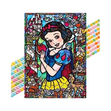 Imagem de Kit De Pintura Em Diamante 5D Da Princesa Da Disney Frozen, Mosaico Co