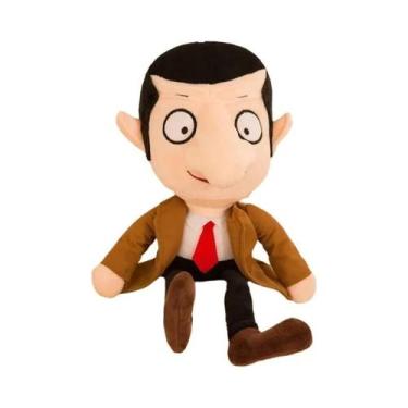 Imagem de Urso De Pelúcia Fofo Mr Bean Brinquedo Macio Mini Almofada Para Crianç
