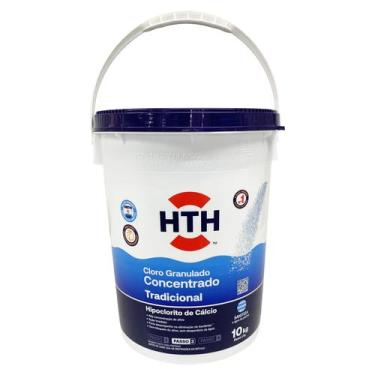Imagem de Cloro Piscina 10 Kg Concentrado Tradicional Balde Hth - Genco