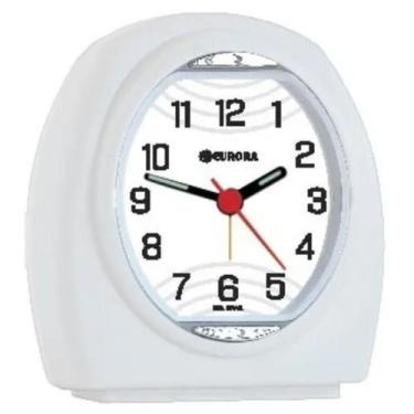 Imagem de Despertador Quartz Branco Eurora 2695
