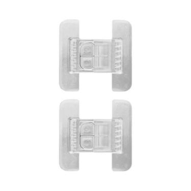 Imagem de Travas De Segurança Para Armários De Bebê 2 Peças Proteção Anti-Esmaga