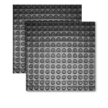 Imagem de Kit 6 Piso Moeda Borracha Academia Antiderrapante 50x50cm - Império