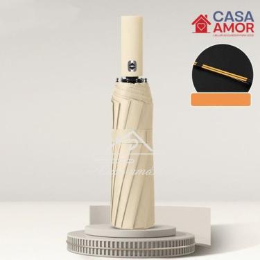 Imagem de Guarda Chuva Automático Abre e Fecha Reforçado Quilha Dupla Blackout C