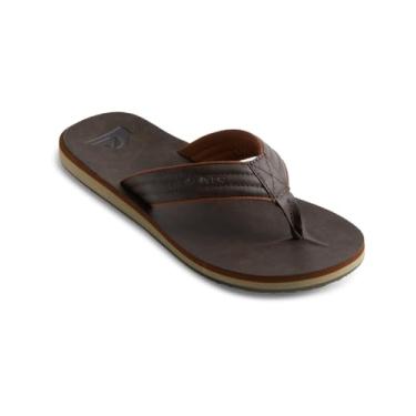 Imagem de Quiksilver Sandália masculina Carver Nubuck, Marrom Demitasse Sólido Ctk0, 45