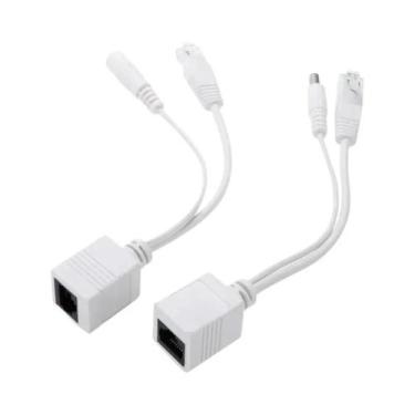Imagem de Kit PoE Injector e Splitter Passivo para Câmera IP, Módulo de Alimenta