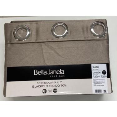 Imagem de Cortina Corta Luz 5,40m x 2,50m Tecido Blend Bella Janela, Duna