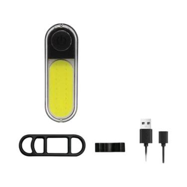 Imagem de Lanterna Traseira De Bicicleta COB À Prova d'Água Com 5 Modos Recarreg