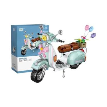 Imagem de Mini Moto Elétrica Infantil Modelo LOZ-1117 Ovelhinha Brinquedo Criati