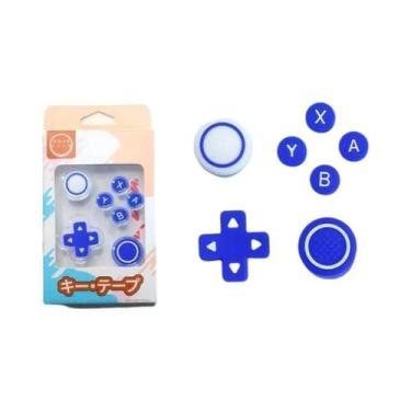 Imagem de Protetor Adesivo De Silicone Macio Para Botão D-Pad E Capa De Borracha