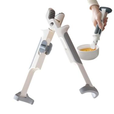 Imagem de Prendedor para pratos quentes, clipe antiqueimadura para pratos - Pinça antiderrapante 2 em 1 para tigela quente, braçadeira de suporte de panela com isolamento térmico para assar e grelhar