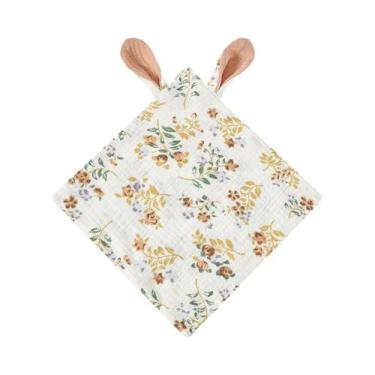 Imagem de Toalhas De Saliva De Musselina Para Bebês Recém-Nascidos Com Estampa D