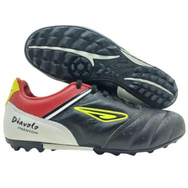 Imagem de Chuteira Diavolo Couro Phanton Futebol Sete Society-Masculino