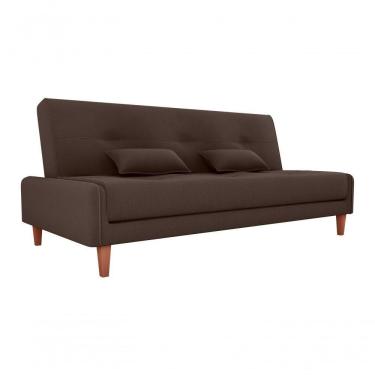 Imagem de Sofá Cama Blanca 3 Lugares Sala Premium Suede Marrom Matrix