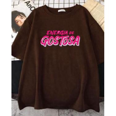 Imagem de Camiseta Algodao Unissex Ivete Energia de Gostosa - Kyros, Verde, M