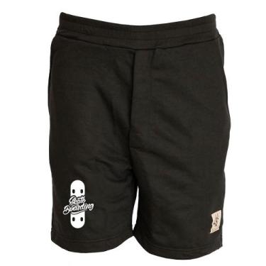 Imagem de Bermuda Masculina Moletom Skate Casual Academia Conforto - Ragor, G, P