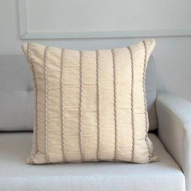 Imagem de Capa de Almofada Algodão Crú 45x45 - AMOFADAS