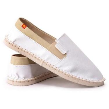 Imagem de Alpargata Unissex Com Elástico Slip On Estilo e Conforto Tamanho Plus Size-Unissex