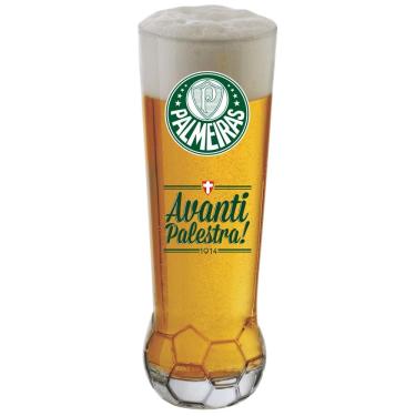Imagem de Copo Bola para Cerveja Globimport Palmeiras 8606869 – 370 ml 
