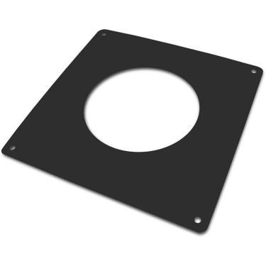 Imagem de Arremate Para Chaminé Venax Com Revestimento Esmaltado Para Fogão A Lenha Cor Preto 7599