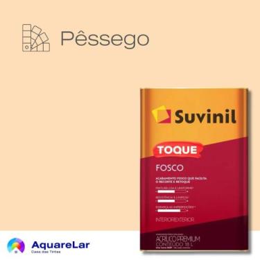 Imagem de Toque Fosco Suvinil 16L, PÊSSEGO